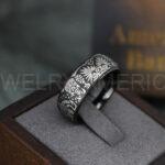 Polynesian Ring, Totem Ring, Polynesian Jewelry, Polynesian Wedding Band, Tribal Ring, Polynesian Wedding Band, Hawaii Wedding Ring - Image 4