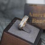 Damascus Steel Rings, Damascus Steel Jewelry, Damascus Steel Wedding Rings, Damascus Steel Wedding Bands, Couple Rings Matching Couple Rings - Image 2