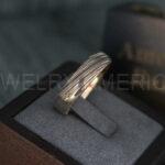 Damascus Steel Ring, Damascus Steel Wedding Ring, Damascus Steel Wedding Band, Rose Gold Wedding Ring, Rose Gold Damascus Steel Wedding Ring - Image 3