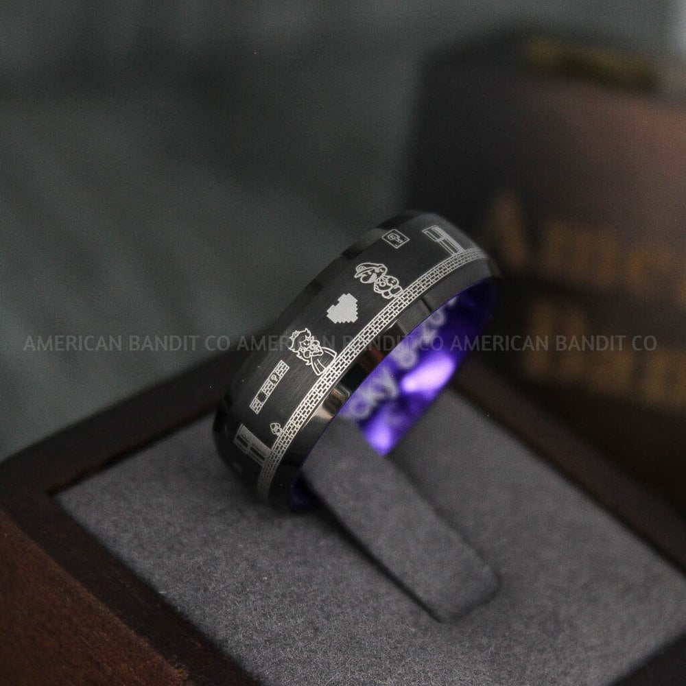 Mario Ring, Mario Brothers Wedding Ring, Gamer Ring, Gamer Jewelry ...