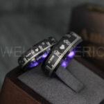 Mario Ring, Mario Brothers Wedding Ring, Gamer Ring, Gamer Jewelry, Mario Wedding Band, Gamer Wedding Ring - Image 2