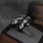 Sun and Moon Rings, Sun and Moon Wedding Rings, Sun and Moon Wedding Bands, Sun and Moon Jewelry, Couple Rings, Matching Couple Rings