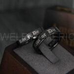 Ride or Die Rings, Ride or Die, Ride or Die Wedding Rings, Ride or Die Wedding Bands, Black Wedding Rings, Black Wedding Bands, Biker Rings