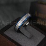 Circuit Board Ring, Circuit Board Wedding Band, Gamer Ring - Image 3