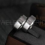 Aurebesh Ring, Aurebesh Wedding Band, Aurebesh Wedding Ring, Aurebesh Jewelry - Image 5