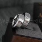 Aurebesh Ring, Aurebesh Wedding Band, Aurebesh Wedding Ring, Aurebesh Jewelry
