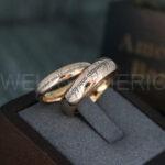 Elvish Ring, Elvish Wedding Ring, Elvish Wedding Band, Elvish Jewelry, Rose Gold Wedding Ring - Image 3