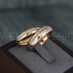 Elvish Ring, Elvish Wedding Ring, Elvish Wedding Band, Elvish Jewelry, Rose Gold Wedding Ring - Image 2