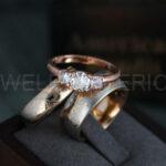 Zelda Ring, Zelda Wedding Ring, Gamer Ring, Gamer Jewelry, Zelda Wedding Band, Gamer Wedding Ring, Rose Gold Wedding Ring