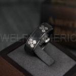 Engine Pistons Ring, Engine Ring, Mechanic Ring, Mechanic Wedding Band - Image 4