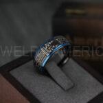 Circuit Board Ring, Circuit Board Wedding Band, Gamer Ring - Image 3