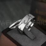 Fish Hooks Ring, Couple Rings, Fishing Ring, Fisherman Ring, Fisherman Jewelry, Fishing Wedding Rings - Image 5