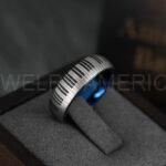 Piano Ring, Music Ring, Music Jewelry, Music Notes Ring, Piano Jewelry, Musician Ring, Musician Jewelry - Image 3