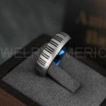Piano Ring, Music Ring, Music Jewelry, Music Notes Ring, Piano Jewelry, Musician Ring, Musician Jewelry