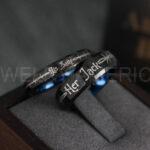 Jack and Sally Rings, Jack and Sally Wedding Bands, Couple Rings, Jack and Sally Wedding Rings