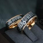 Her Cowboy His Cowgirl Rings, Couple Cowboys Rings, Cowboys Rings, Cowboys Wedding Bands, Cowboys Jewelry