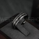 Barbed Wire Ring, Barbed Wire Wedding Band, Barb Wire Ring, Barbed Wire Jewelry, Barb Wire Wedding Ring - Image 3