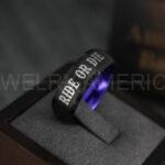 Ride or Die Ring, Ride or Die, Ride or Die Wedding Ring, Ride or Die Wedding Band