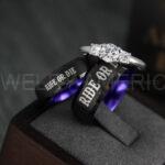 Ride or Die Rings, Ride or Die, Ride or Die Wedding Rings, Ride or Die Wedding Bands