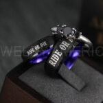 Ride or Die Rings, Ride or Die, Ride or Die Wedding Rings, Ride or Die Wedding Bands