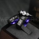 Ride or Die Rings, Ride or Die, Ride or Die Wedding Rings, Ride or Die Wedding Bands