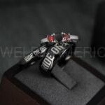 Ride or Die Rings, Ride or Die, Ride or Die Wedding Rings, Ride or Die Wedding Bands