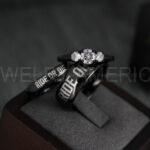 Ride or Die Rings, Ride or Die, Ride or Die Wedding Rings, Ride or Die Wedding Bands