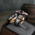 Ride or Die Rings, Ride or Die, Ride or Die Wedding Rings, Ride or Die Wedding Bands, Black Wedding Rings, Black Wedding Bands, Biker Rings