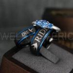 Ride or Die Rings, Ride or Die, Ride or Die Wedding Rings, Ride or Die Wedding Bands, Black Wedding Rings, Black Wedding Bands, Biker Rings