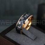 Til Valhalla Rings, Viking Rings, Runes Rings, Vegvísir Ring, Couple Nordic Rings, Norsemen Rings, Nordic Runes Rings, Black Tungsten Bands - Image 3