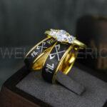 Til Valhalla Rings, Viking Rings, Runes Rings, Vegvísir Ring, Couple Nordic Rings, Norsemen Rings, Nordic Runes Rings, Black Tungsten Bands