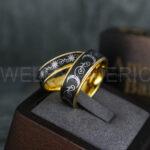 Sun and Moon Rings, Sun and Moon Wedding Rings, Sun and Moon Wedding Bands, Sun and Moon Jewelry, Couple Rings, Matching Couple Rings