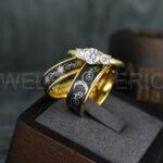 Sun and Moon Rings, Sun and Moon Wedding Rings, Sun and Moon Wedding Bands, Sun and Moon Jewelry, Couple Rings, Matching Couple Rings