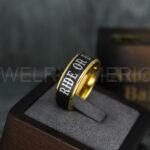 Ride or Die Rings, Ride or Die, Ride or Die Wedding Rings, Ride or Die Wedding Bands, Black Wedding Rings, Black Wedding Bands, Biker Rings - Image 3