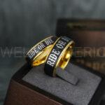 Ride or Die Rings, Ride or Die, Ride or Die Wedding Rings, Ride or Die Wedding Bands, Black Wedding Rings, Black Wedding Bands, Biker Rings - Image 2