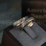 Zelda Rings, Zelda Wedding Rings, Couple Rings, Gamer Rings, Gamer Jewelry, Zelda Wedding Bands, Gamer Wedding Rings, Black Wedding Rings - Image 4