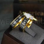 Til Valhalla Rings, Viking Rings, Runes Rings, Vegvísir Ring, Couple Nordic Rings, Norsemen Rings, Nordic Runes Rings, Black Tungsten Bands