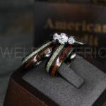 Meteorite Rings, Meteorite Wedding Rings, Meteorite Wedding Bands, Meteorite Jewelry, Black Wedding Rings, Black Wedding Bands, Meteor Rings