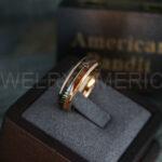 Wood Ring, Wood Wedding Band, Wood Wedding Ring, Rose Gold Wedding Ring, Rose Gold Wedding Band