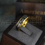 Simply Meant To Be Rings, Black Wedding Bands, Black Wedding Rings, Couple Rings, Couple Jewelry, His and Her Rings, Matching Rings Couple Wedding Ring Couple Jewelry - Image 3