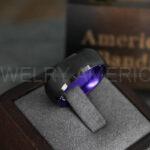 Couple Rings, Couple Jewelry, Matching Wedding Rings, Matching Wedding Bands, Couple Wedding Rings, Couple Wedding Bands, Black Wedding Ring - Image 3