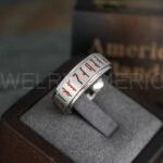 Mandalorian Ring, Mandalorian Wedding Ring, Mandalorian Jewelry, Star Wars Jewelry, Star Wars Ring, Mandalorian