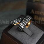 Mandalorian Ring, Mandalorian Wedding Ring, Mandalorian Jewelry, Star Wars Jewelry, Star Wars Ring, Mandalorian