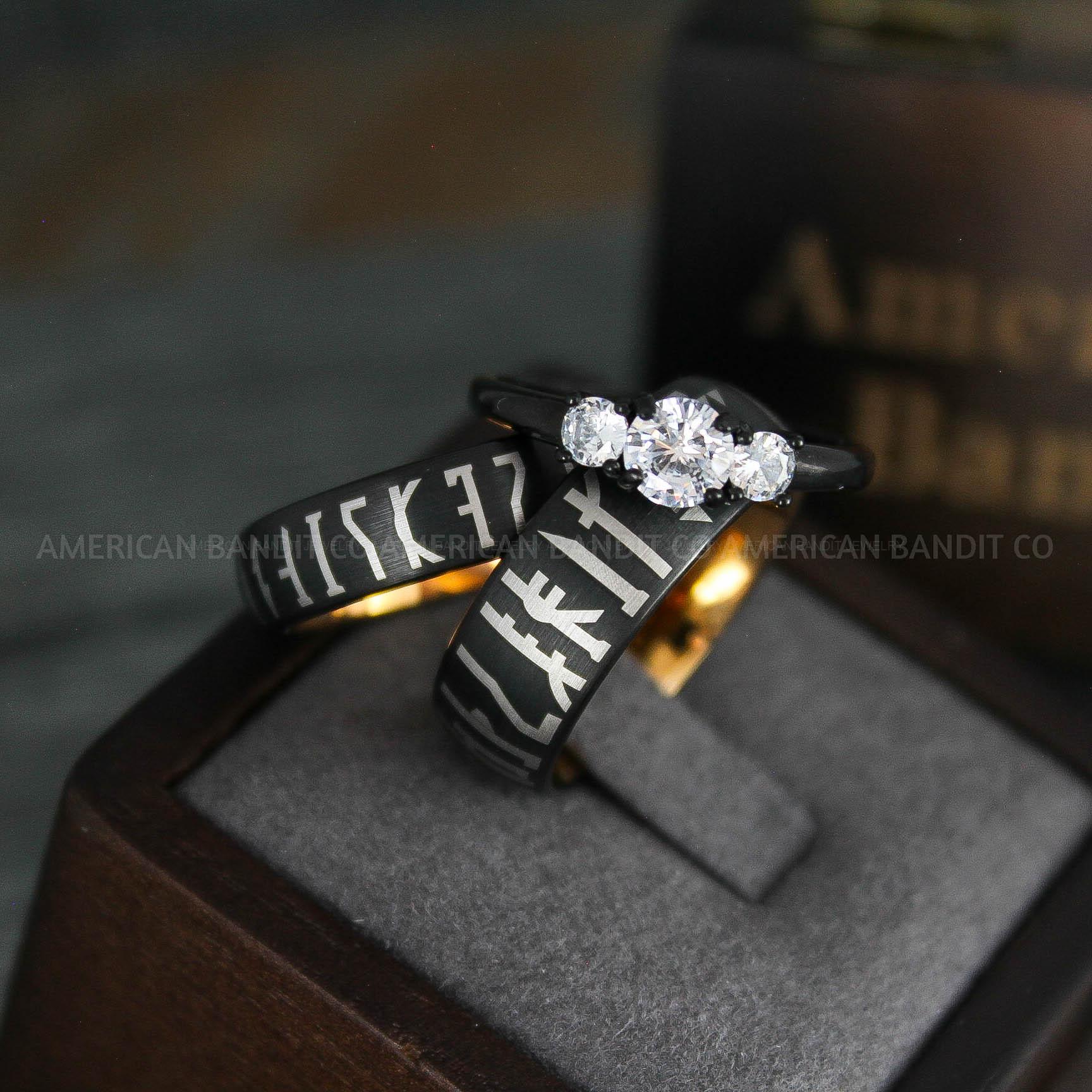 IMG_5228 Mandalorian Rings, Mandalorian Wedding Rings, Mandalorian Jewelry, Star Wars Jewelry, Star Wars Rings, Mandalorian - Image 1