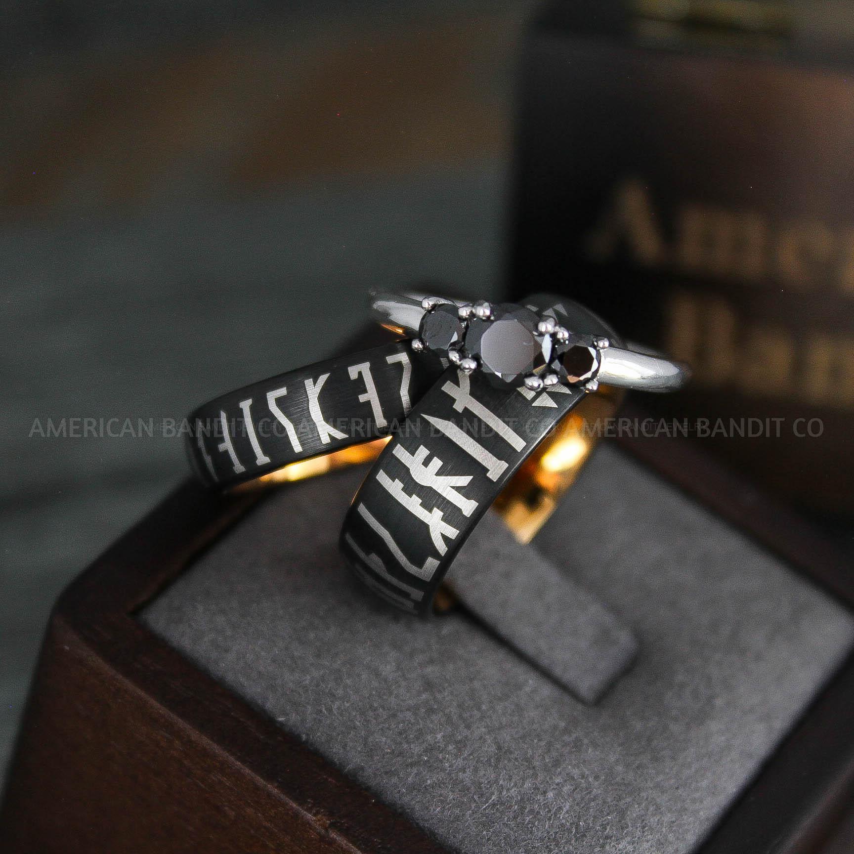 IMG_5229 Mandalorian Rings, Mandalorian Wedding Rings, Mandalorian Jewelry, Star Wars Jewelry, Star Wars Rings, Mandalorian - Image 1