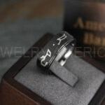 Stargate Ring, Stargate Earth Ring, Stargate Jewelry, Stargate Wedding Band, Stargate Wedding Ring - Image 4