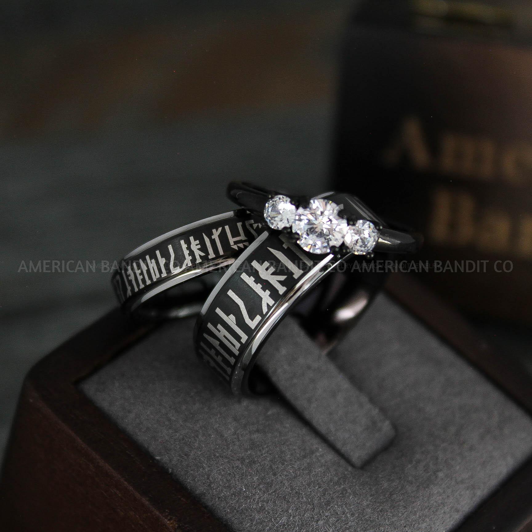 IMG_5238 Mandalorian Ring, Mandalorian Wedding Ring, Mandalorian Jewelry, Star Wars Jewelry, Star Wars Ring, Mandalorian - Image 1