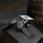 Mandalorian Ring, Mandalorian Wedding Ring, Mandalorian Jewelry, Star Wars Jewelry, Star Wars Ring, Mandalorian