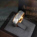 Zelda Ring, Zelda Wedding Ring, Gamer Ring, Gamer Jewelry, Zelda Wedding Band, Gamer Wedding Ring, Gold Wedding Ring