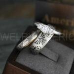 Zelda Rings, Zelda Wedding Rings, Couple Rings, Gamer Rings, Gamer Jewelry, Zelda Wedding Bands, Gamer Wedding Rings, Gold Wedding Rings - Image 4